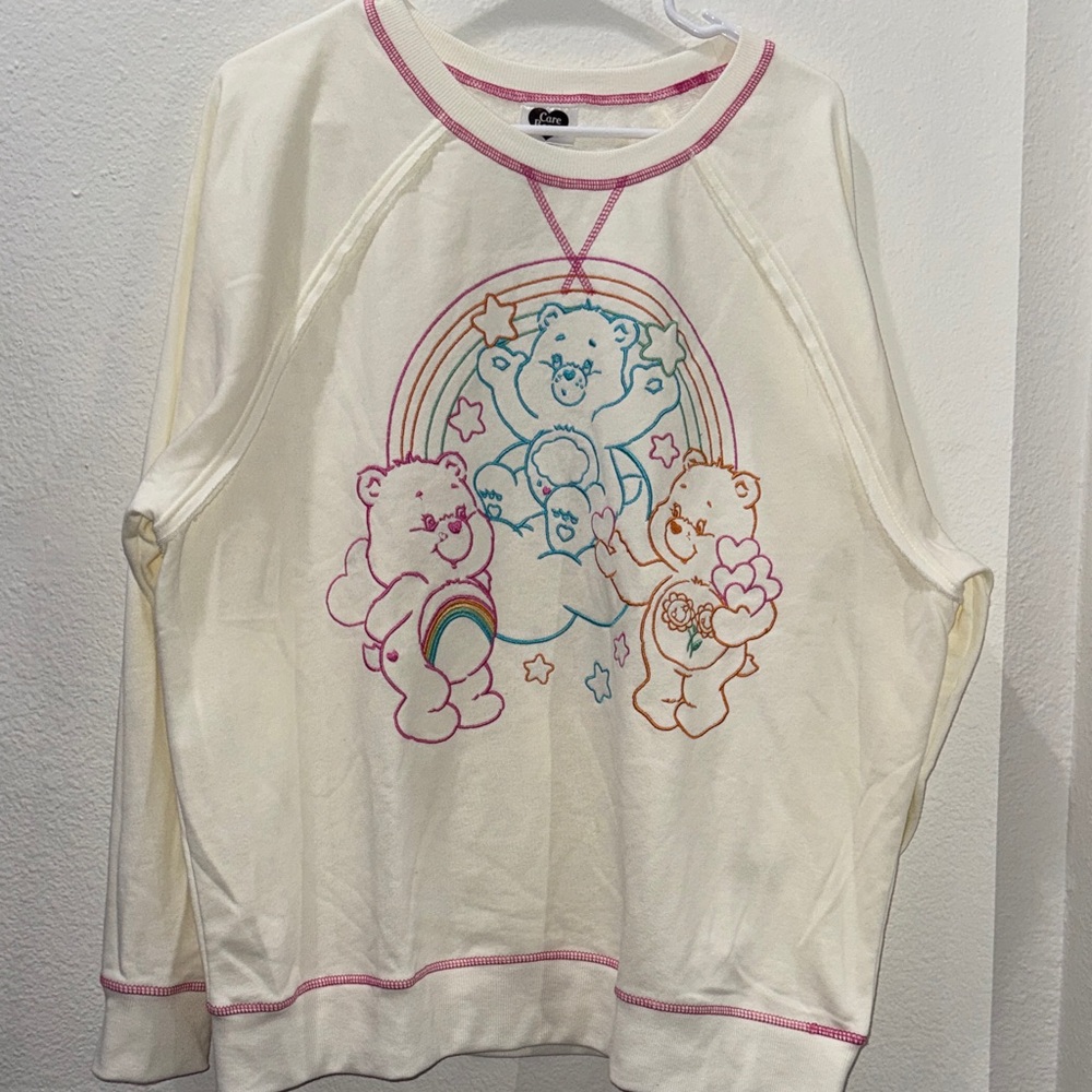 XXL Care Bears Cream Sweatshirt